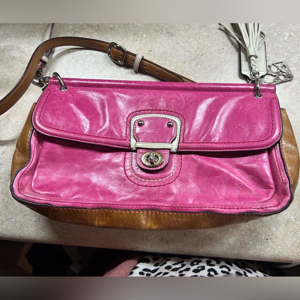 COACH City Willis Legacy Distressed Bag 70th Anniversary